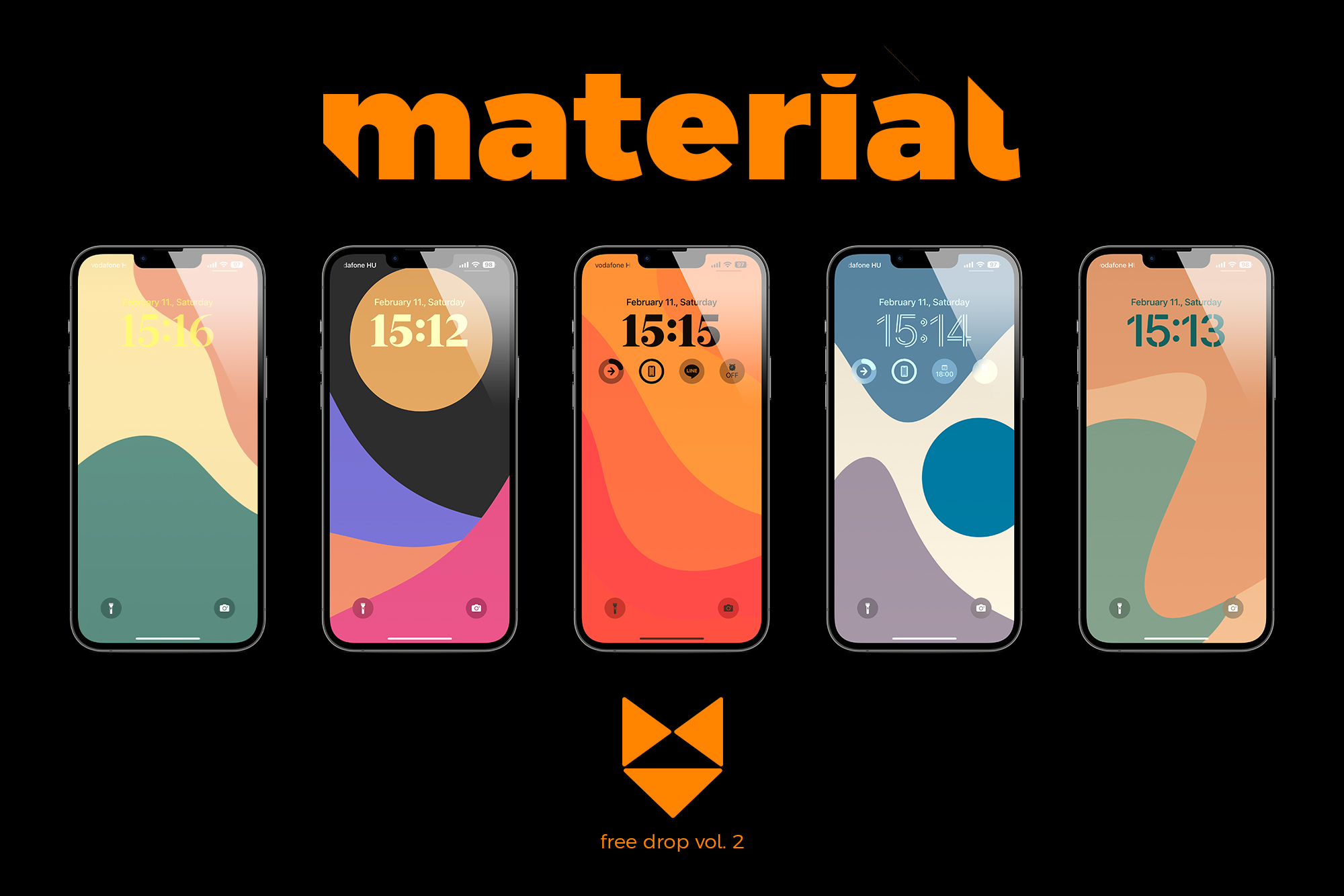 Material: Free wallpapers